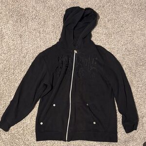 Southpole Black ZipUp Hoodie
